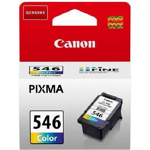 CL-546 Cartuccia Ink Originale Ciano Magenta Gialla per PIXMa iP2850 Capacità 180 Pagine - Foto 7