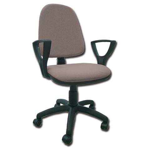 Sedia Cuneo Con Braccioli - Tessuto - Grigio - Foto 1