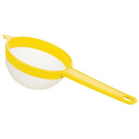 Colino in plastica con rete tonda diametro cm 12 colori assortiti - Foto 2