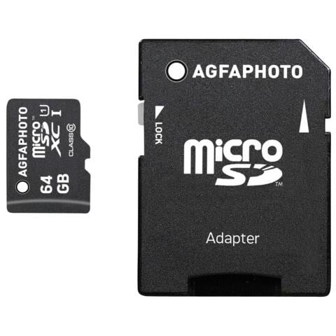 64GB MicroSDXC, 64 GB, Micro Secure Digital Extended Capacity (MicroSDXC) , Nero, 1,1 cm, 1,5 cm, 1 mm - Foto 1