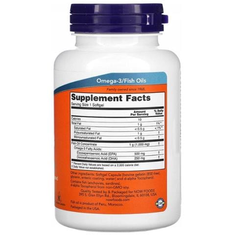 Ultra Omega-3 Fish Oil 180 Perle - 500 Epa - 250 Dha - Foto 2