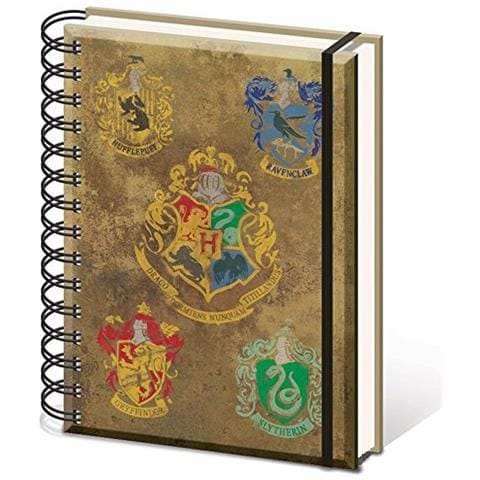 Harry Potter (hogwarts Crest E Quattro Case A5 Non, Standard, Sr72083 - Foto 1