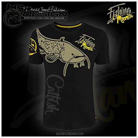 T-shirt Fishing Mania Catfish Hot Spot (m) - Foto 2