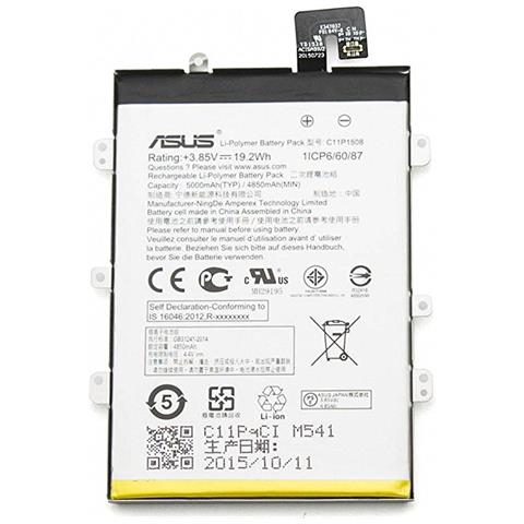 C11p1508 Ricambio Per Cellulare Batteria Nero - Foto 3