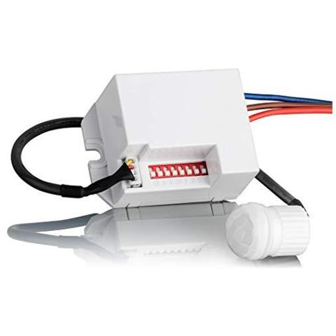 Mini Pir Coperta Da Incasso Soffitto Per Linstallazione Programmabile Infrarosso Sensore Di Movimento 6m 360 Led Adatto - Foto 1