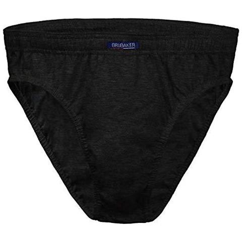 Taglia M Slip Cotone Antracite Mix Brubaker 7-pack Uomo - Foto 3