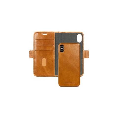 Bernstorff - Custodia A Portafoglio Con Aggancio Magnetico Per Iphone Xs / x - Pelle Scura - Foto 1