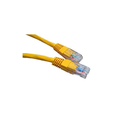 Cat5e, UTP, 7.5m 7.5m Cat5e U / UTP (UTP) Giallo cavo di rete - Foto 1