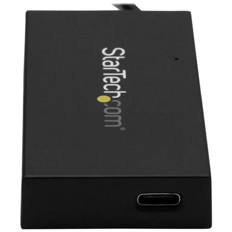 Hub USB a 4 Porte - USB-A a 3x USB-A e 1x USB-C - Include Adattatore di Alimentazione - Foto 2