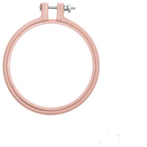 Anello Da Ricamo - Rosa - Ø 10,1 Cm - Foto 1