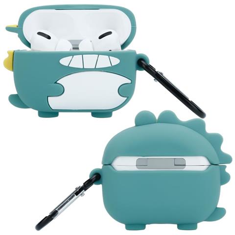 Custodia Compatibile Con Apple Airpod Pro 2 - Design Cute Dinosaur - Custodia Protettiva Per Cuffie In Silicone Indossabile 3d Case Portachiavi - Foto 2