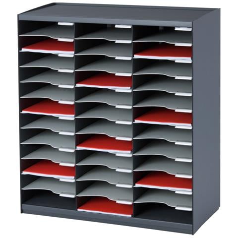 803.11 cassettiera ufficio Nero, Grigio Polistirolo - Foto 1