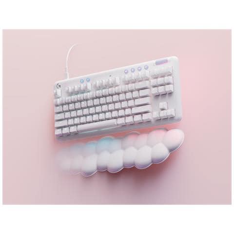 920-010420 tastiera Gaming USB QWERTY Inglese UK Bianco - Foto 1