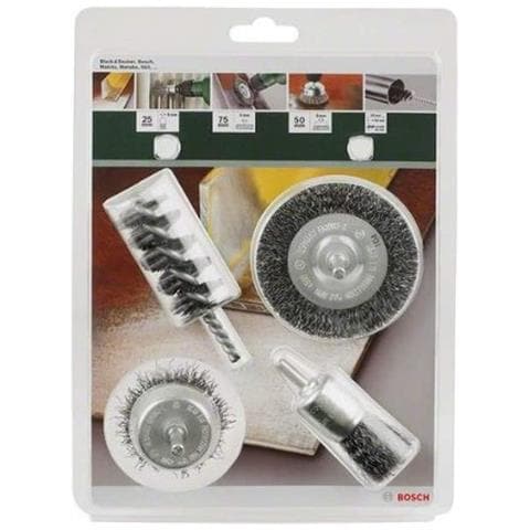 Set 4 Spazzole Filo Metallico - Foto 2