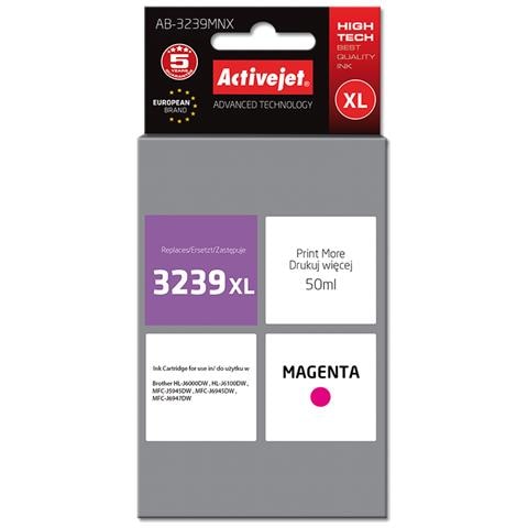 AB-3239MNX cartuccia d'inchiostro 1 pz Compatibile Resa elevata (XL) Magenta - Foto 1