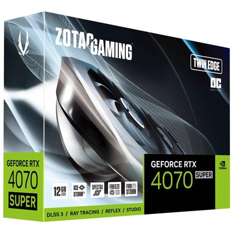 GeForce RTX 4070 SUPER 12 GB GDDR6X PCI Express 4.0 3 x DisplayPort 1 x HDMI Twin Edge OC - Foto 7