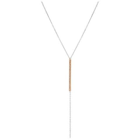 Gioielli C0154-cz-rg. Collana, Colore Grigio. Donna. - In ordine - Foto 3