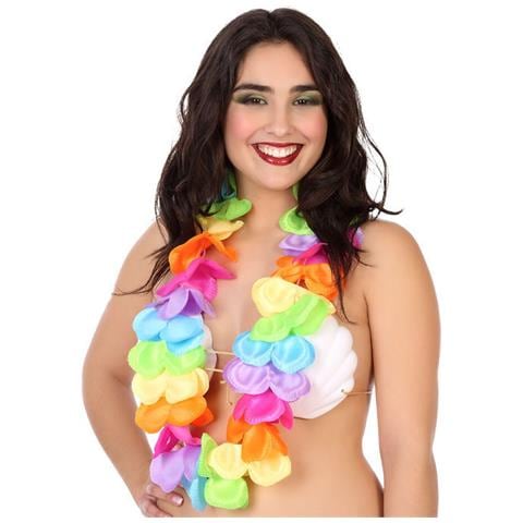 Collana Hawaiano Multicolore - Foto 1