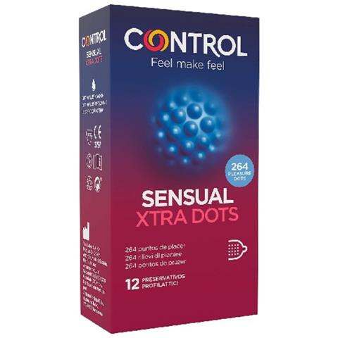 Preservativi Sensual Xtra Dots (12 Uds) - Foto 1