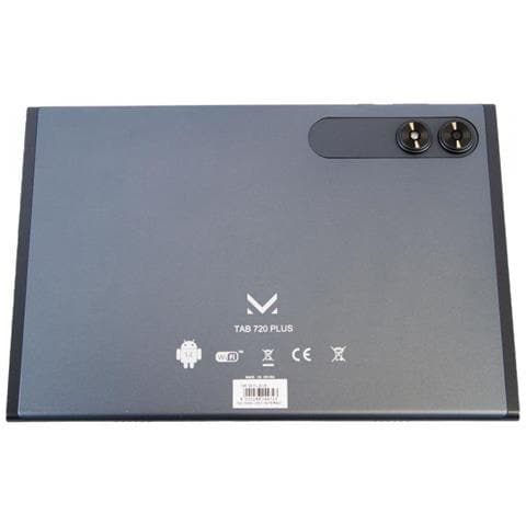 Tab 720 Plus Wi-Fi 128GB 4GB Ram Display 10.1" (Wi-Fi 6 802.11ax) Android 14 5000 mAh Peso 450g Colore: Nero /Blu - Foto 5