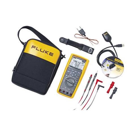 Fluke 289/fvf. Breite: 102 Mm, Tiefe: 60 Mm, Hhe: 222 Mm. Akku- /batterietyp: Aa, Batteriespannung: 1,5 V (3947812) - Foto 1
