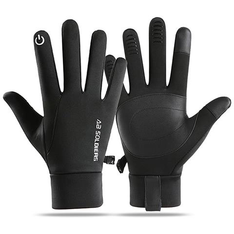 Guanti Invernali Touchscreen - Caldi, Antivento E Impermeabili Black L - Foto 1