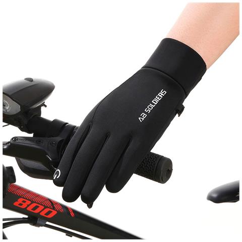 Guanti Invernali Touchscreen - Caldi, Antivento E Impermeabili Black L - Foto 2