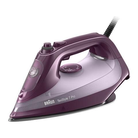 TexStyle 7 Pro SI 7181 VI ferro da stiro Ferro da stiro a secco e a vapore EloxalPlus soleplate 3100 W Viola - Foto 1