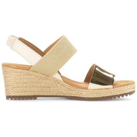 Multi Casual Open Sandals Sandali Tessile Scarpe Donna Multicolore Eu 39, 42.034.12 - Foto 2