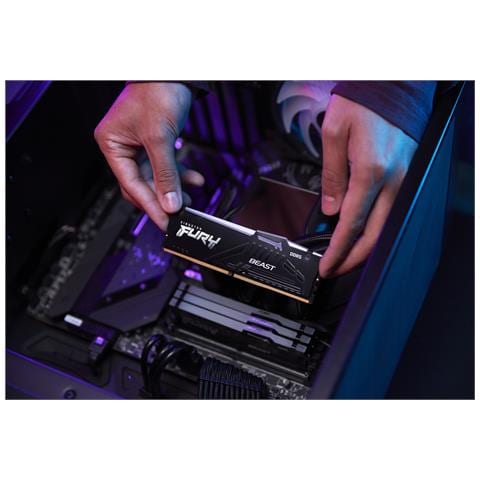 FURY Beast 32GB 6400MT /s DDR5 CL32 DIMM (Kit da 2 moduli) RGB EXPO - Foto 2