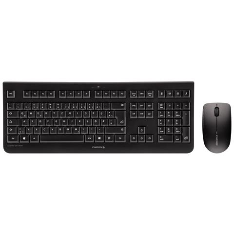 DW 3000 tastiera Mouse incluso Ufficio RF Wireless QWERTZ Ceco Nero - Foto 1