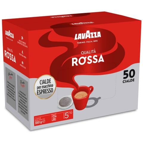 Qualità Rossa Cialde caffè Tostatura media 50 pz - Foto 1