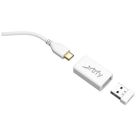 M42 RGB mouse Ambidestro RF Wireless + USB Type-C Ottico 19000 DPI - Foto 2