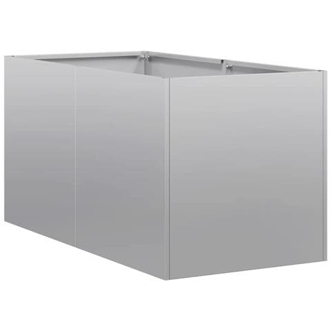 Fioriera 40x80x40 Cm In Acciaio Zincato - Foto 2