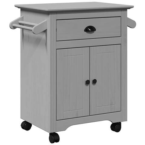 Carrello Da Cucina Bodo Grigio 72x45x80 Cm - Foto 2