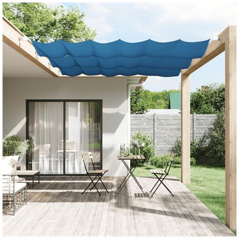 Paravento Verticale Blu 60x270 Cm In Tessuto Oxford - Foto 6