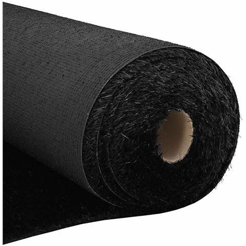 Erba Artificiale Nera 1x10 m 40 mm - Foto 1