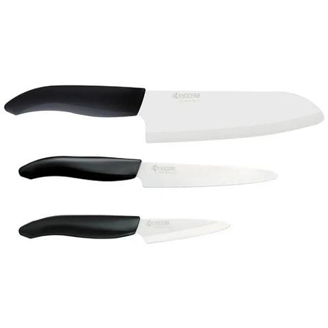 Set Da Chef 3 Coltelli Da Cucina In Ceramica Pregiata - Adb01791 - Foto 1