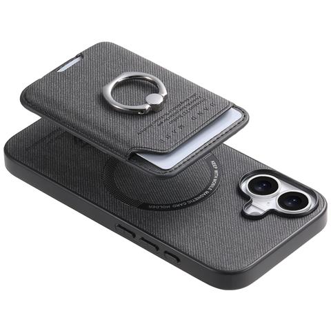 Custodia Per Telefono Con Anello E Portacarte Magnetico Per Samsung S24fe - Foto 2