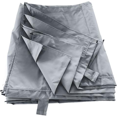 Tessuto Per Pergola A Parete 3 × 4 M Fréjus Grigio - Foto 1