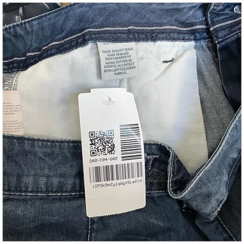 Esprit Gonna Midi Comoda Elegante Jeans Denim Blu Navy Taglia 29 - Foto 2