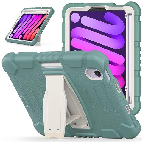 Custodia Per Ipad Pro 11"" Blindata Con Supporto E Alloggiamento Per Stilo Verde - Foto 1