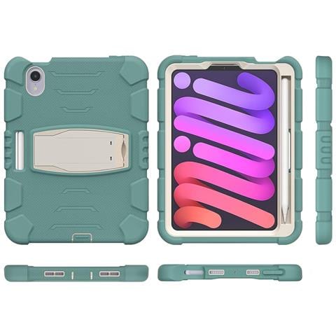 Custodia Per Ipad Pro 11"" Blindata Con Supporto E Alloggiamento Per Stilo Verde - Foto 4