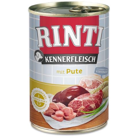 91055 cibo umido per cani Tacchino Adulto 400 g - Foto 1