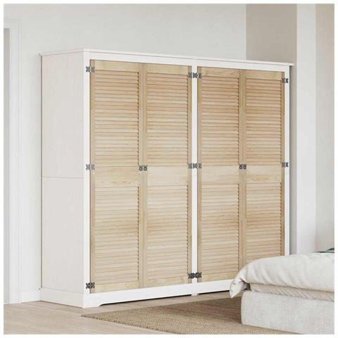 Porta per Armadio con porta 4 pz Naturale 201 x 2,1 x 49,5 cm - Foto 2