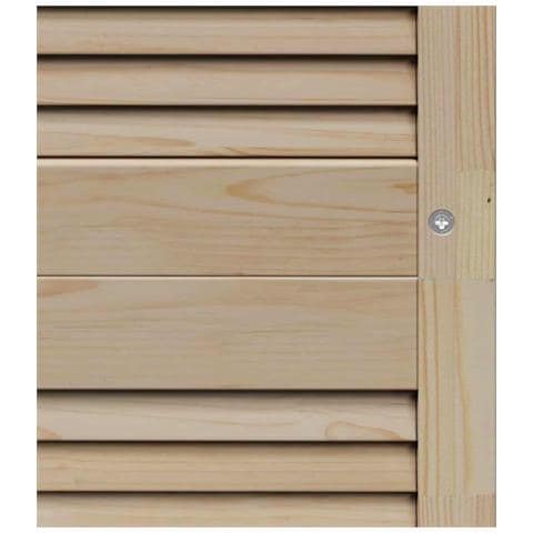 Porta per Armadio con porta 4 pz Naturale 201 x 2,1 x 49,5 cm - Foto 9