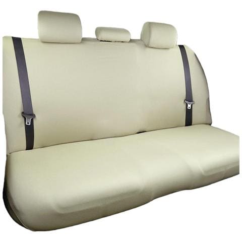 Coprisedile Posteriore Auto Elastico A Copertura Totale - Impermeabile E Facile Da Installare Beige - Foto 1