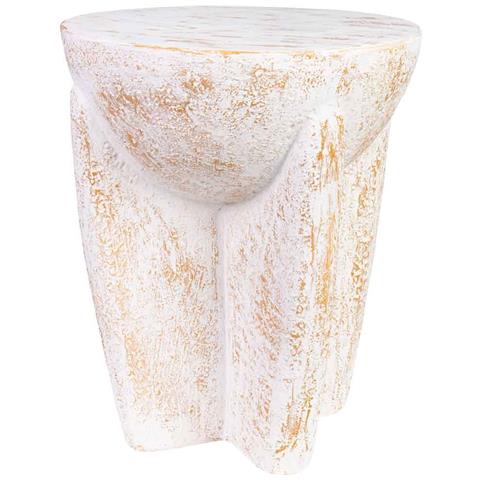 Tavolino In Magnesio Bianco 38x38x46 - Foto 1