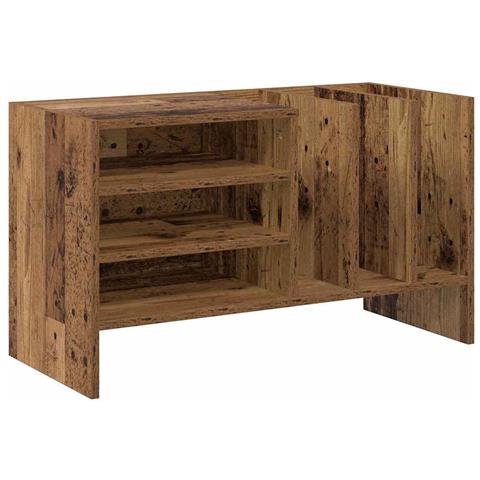 Mobile porta vinili Legno vecchio 78.5 x 35 x 45 cm - Foto 1