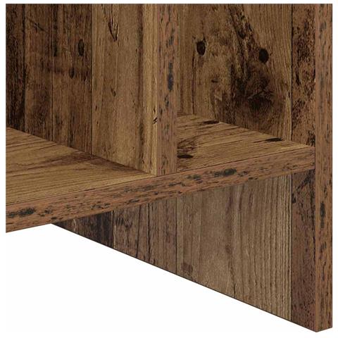 Mobile porta vinili Legno vecchio 78.5 x 35 x 45 cm - Foto 9